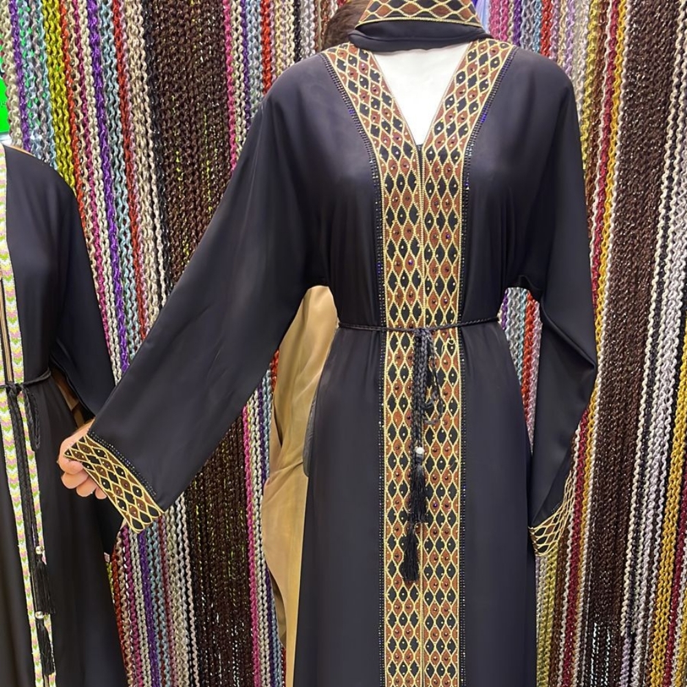 Dubai High Quality Open Abaya/Kimono/Kaftan Muslim Womens Long Maxi Dress NWT